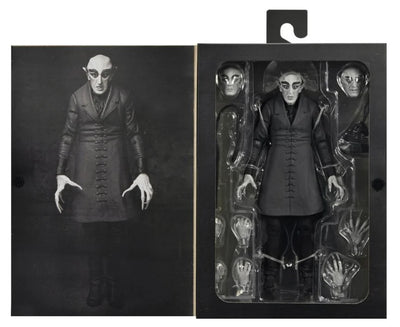 Figura NECA Nosferatu Count Orlok Edición Blanco y Negro Versión Ultimate