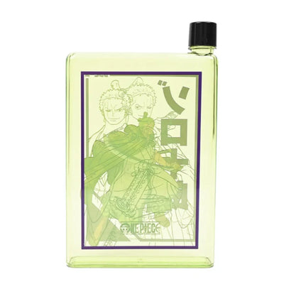 Botella Plana One Piece Wano Roronoa Zoro Edición Limitada de 750 ml
