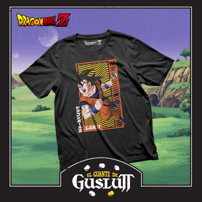 Playera Dragon Ball Z Son Goku Negra