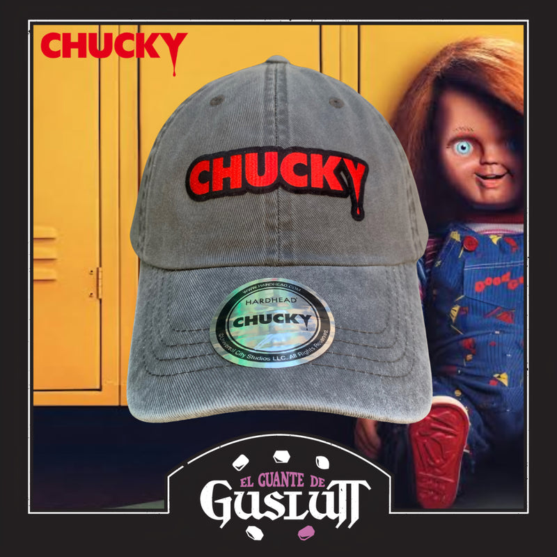 Gorra Chucky Logo Gris Vintage