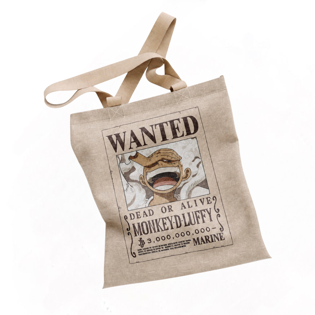 Bolsa de Tela One Piece Cartel Monkey D. Luffy