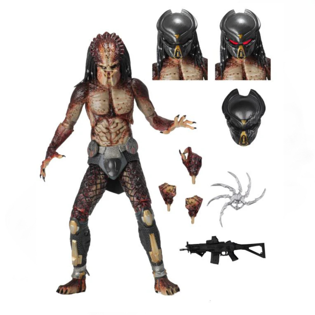 Figura NECA Fugitive Lab Escape Predator Versión Ultimate