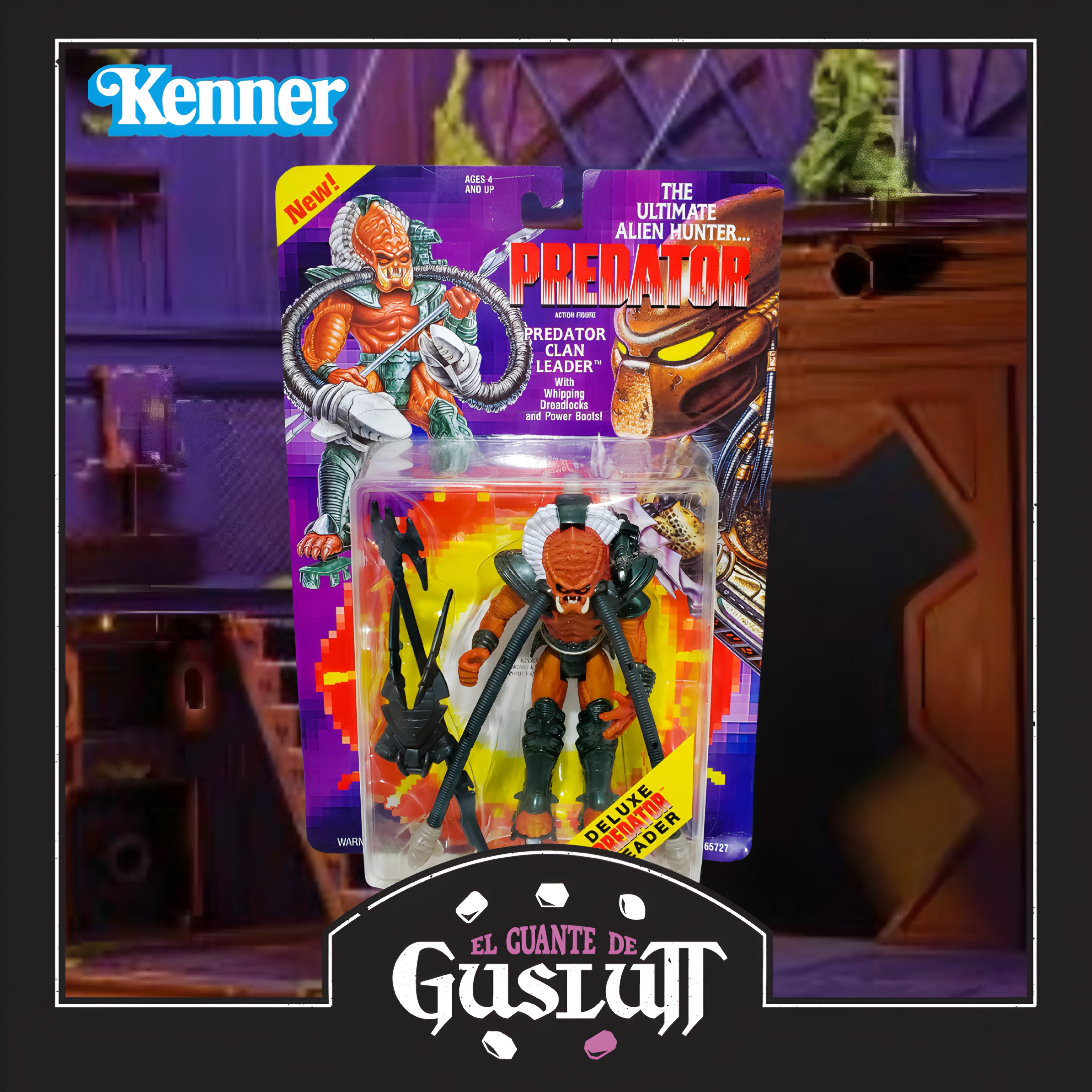Figura Retro Kenner Clan Leader Predator