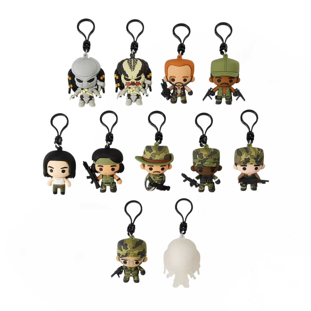 Llavero 3D Coleccionable Predator Serie 1 (Mini Figura al azar)