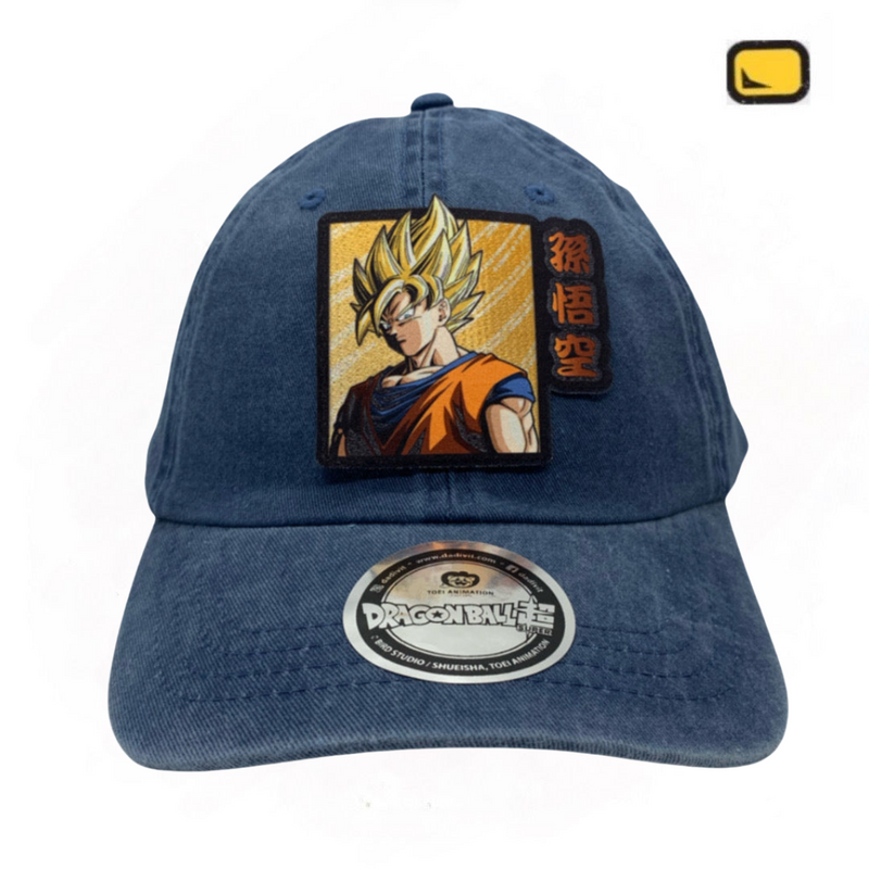 Gorra Dragon Ball Goku Super Saiyan Azul Vintage