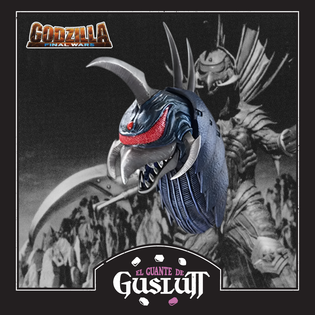 Head Magnet Godzilla (Gigan 2004) Ichiban Kuji E Prize — Edición Japonesa 70 Aniversario