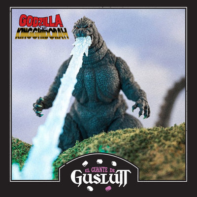 Figura Hiya Toys Godzilla vs King Ghidorah Heat Ray Godzilla Hokkaido Versión 1991 Escala 1/10