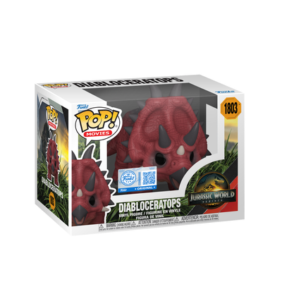 Figura Funko Pop Jurassic World Diabloceratops