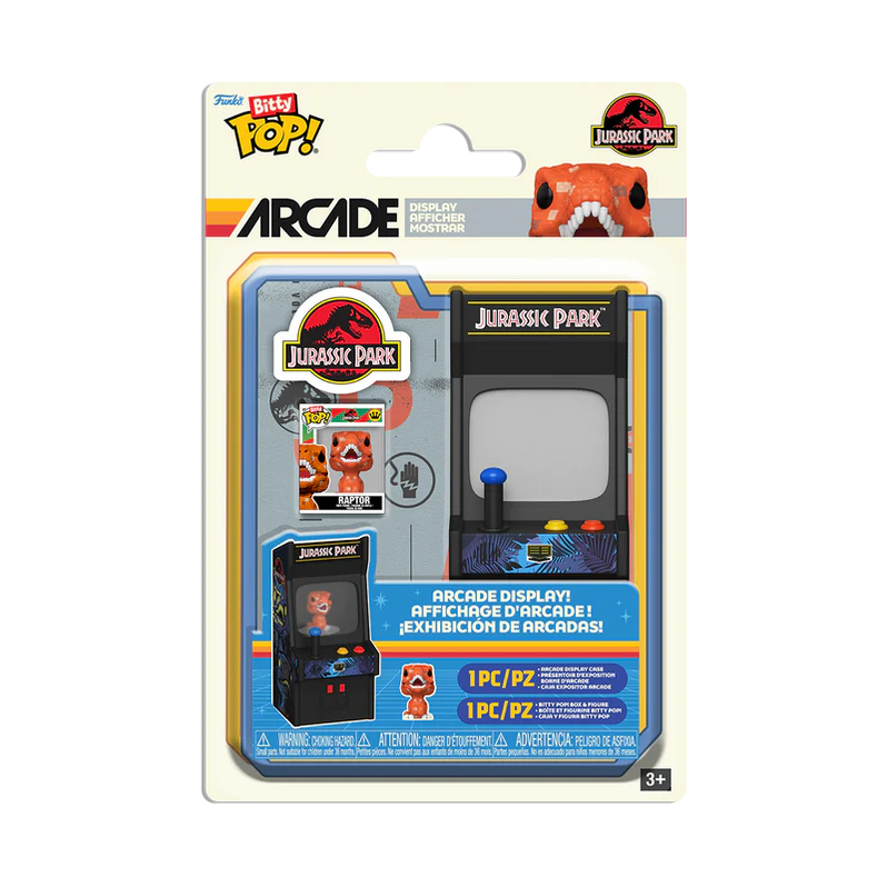 Set de Mini Figuras Funko Bitty Pop Jurassic Park Arcade