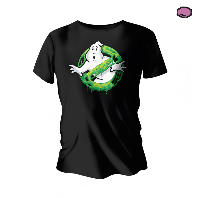 Playera Ghostbusters Logo “Slime” Negra