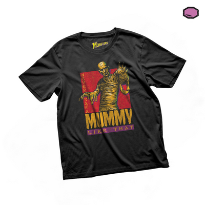 Playera Universal Monsters The Mummy Negra