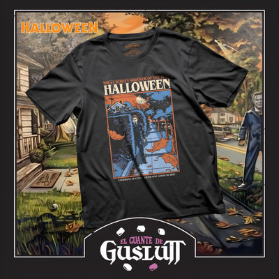 Playera Halloween The night he came home Negra