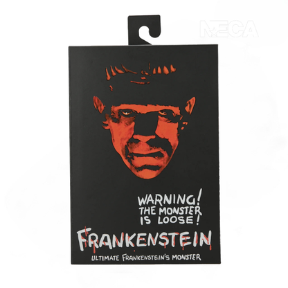 Figura NECA Universal Monsters Frankenstein Edición Blanco y Negro Versión Ultimate