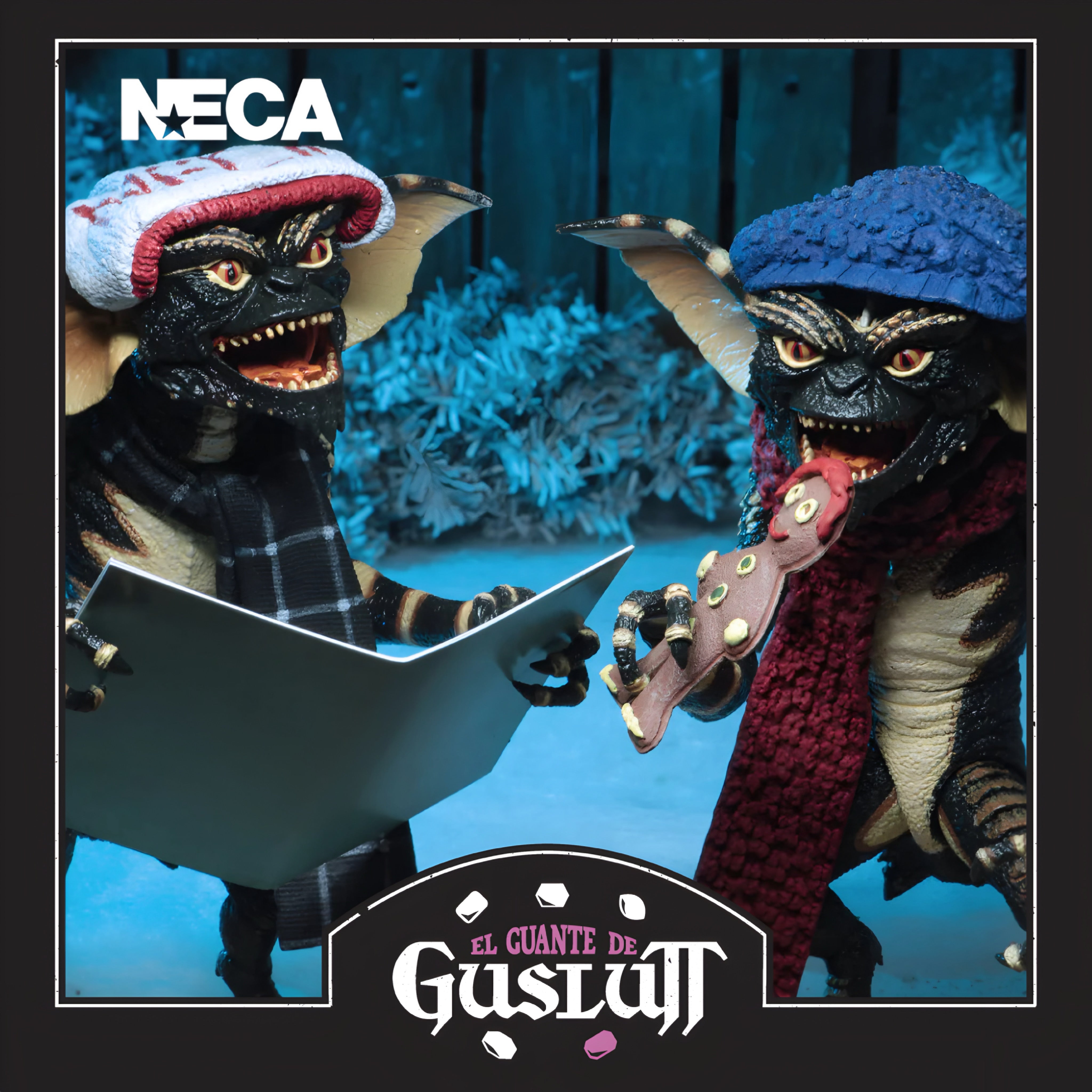 Set de Figuras NECA Gremlins (Winter Gremlins #1) Versión Ultimate