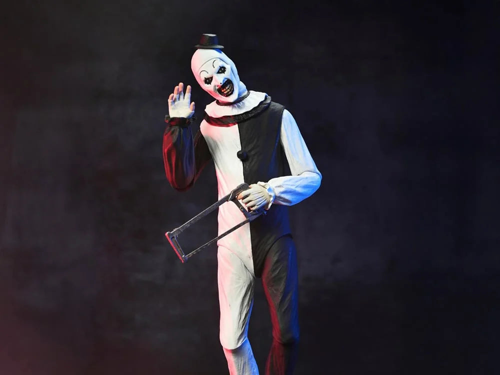 Figura NECA Terrifier Art The Clown Versión Ultimate