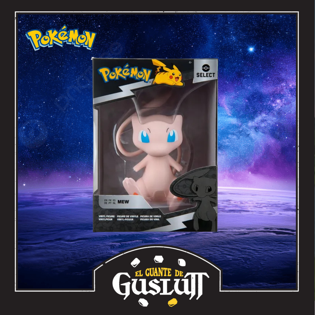 Figura de Vinilo Suave Pokémon Select Mew