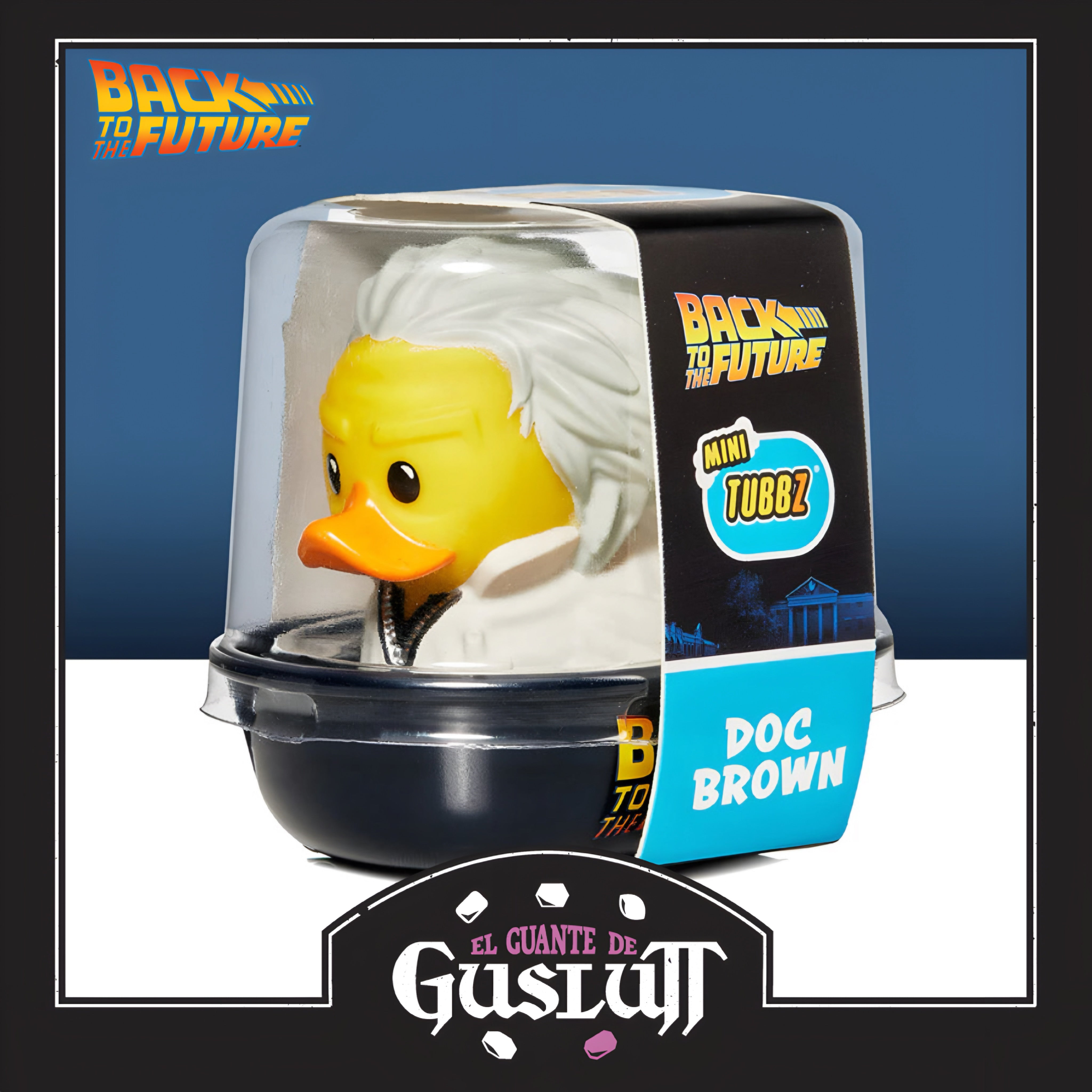 Figura Back to the Future Tubbz Pato Doc Brown (Edición Mini)