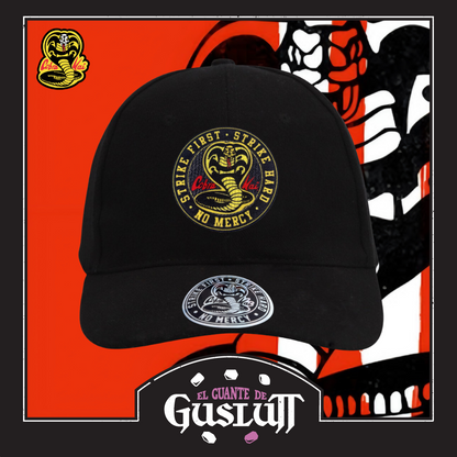 Gorra Cobra Kai Logo Negra