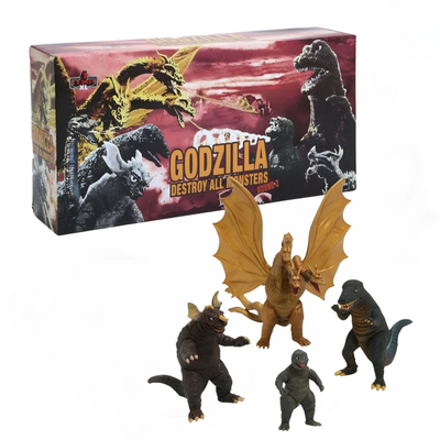 Set de Figuras Mezco Toyz Godzilla Destroy All Monsters Round 2