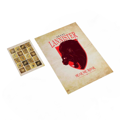 Libreta Game of Thrones Casa Lannister Edición Limitada