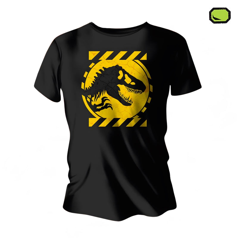 Playera Jurassic Park “T-Rex Paddock” Negra