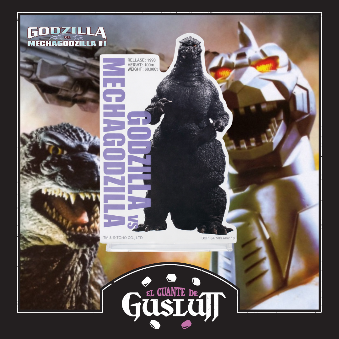 Stand de Acrílico con base Godzilla vs MechaGodzilla II Ichiban Kuji B Prize — Edición Japonesa