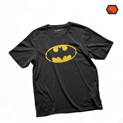 Playera DC Comics Batman Logo Clásico Negra