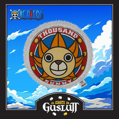 Cojín Decorativo One Piece Thousand Sunny Edición Limitada