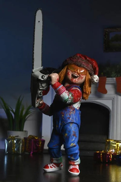 Figura NECA Chucky (Holiday Edition) Versión Ultimate