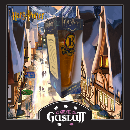 Vaso Harry Potter Edición Especial Butterbeer con efecto de brillo en la oscuridad