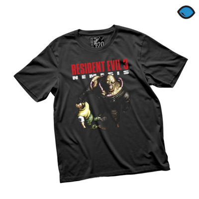 Playera Resident Evil 3 Nemesis Brad’s Fate Negra