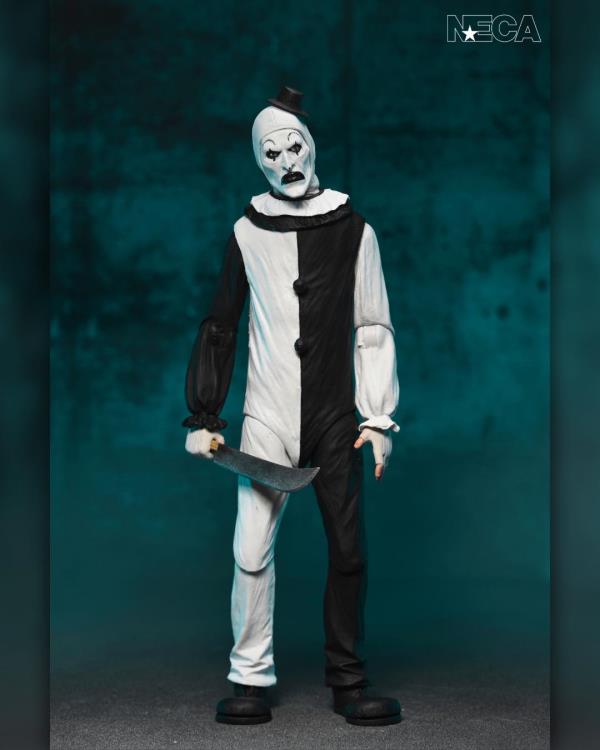 Figura NECA Terrifier Art The Clown Versión Ultimate