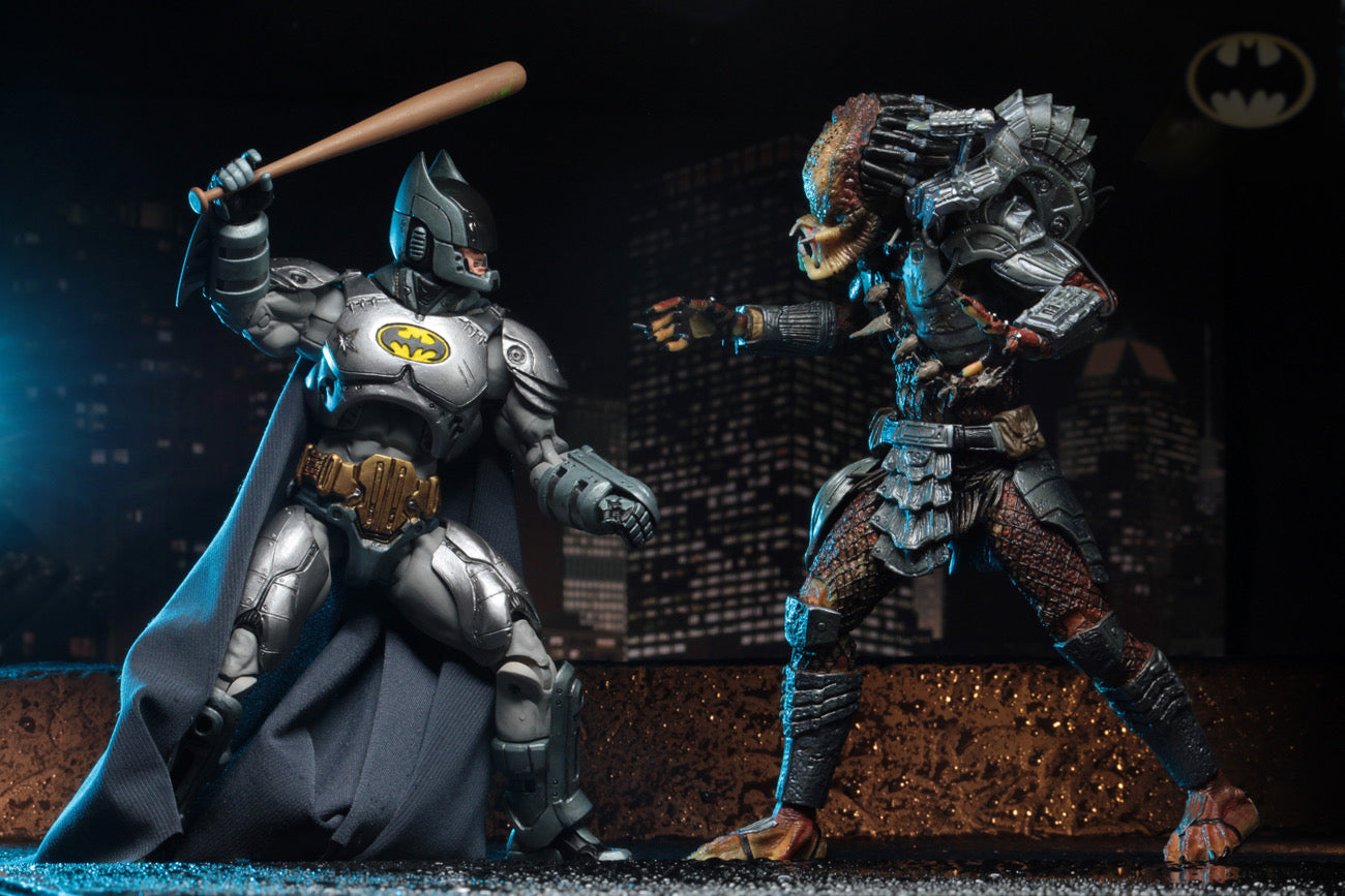 Set de Figuras NECA SDCC 2019 Exclusive Batman vs Predator 2-Pack
