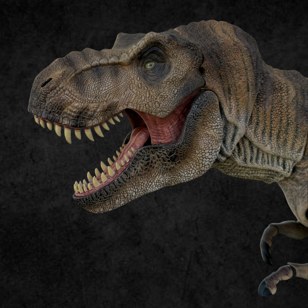 Figura Tyrannosaurus Rex Empress of Jurassic Premium Series Escala 1/18
