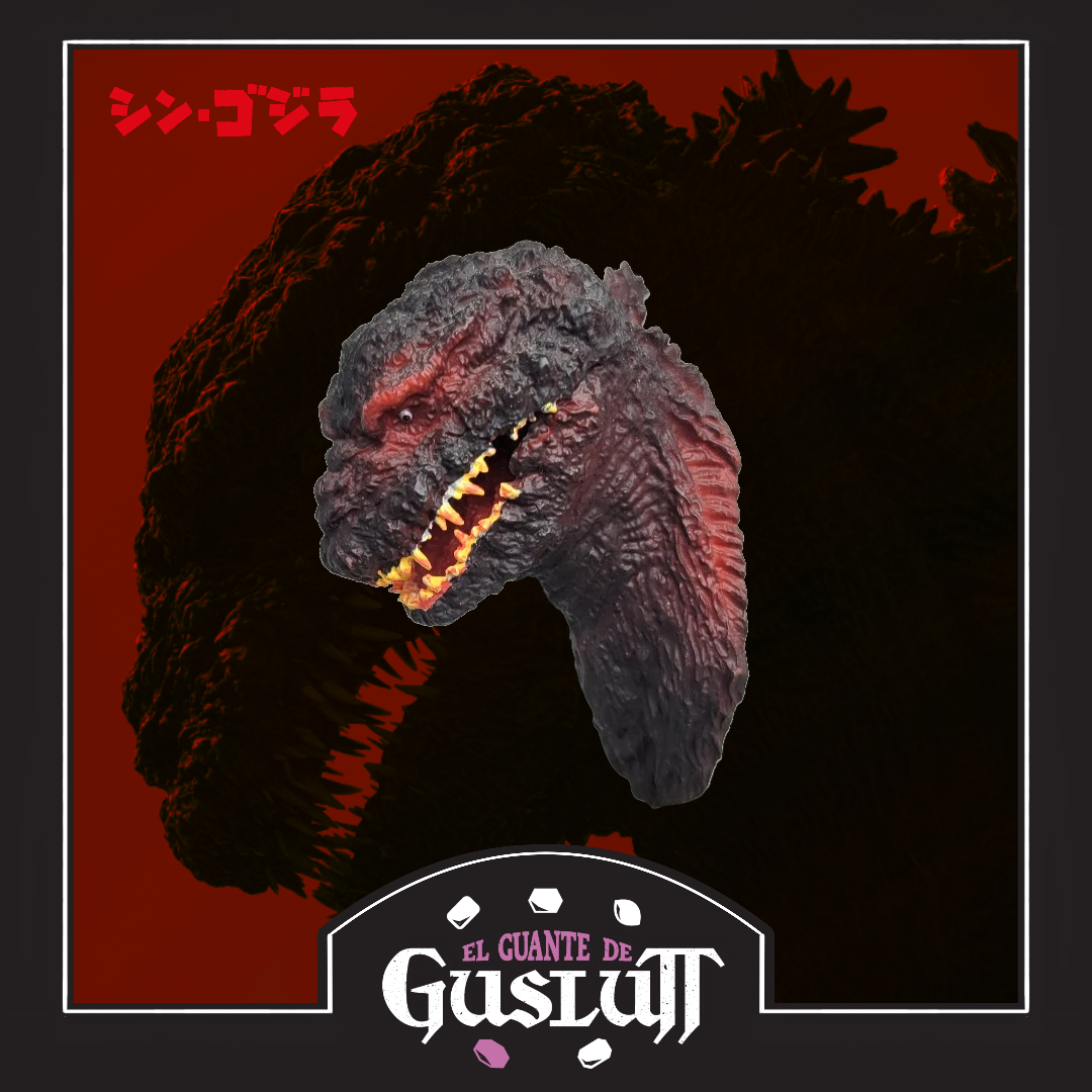 Head Magnet Godzilla (Shin Godzilla 2016) Ichiban Kuji G Prize — Edición Japonesa 70 Aniversario