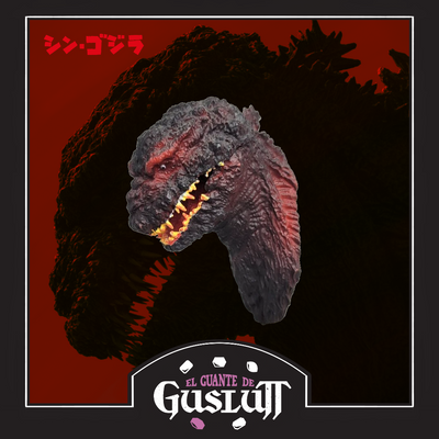 Head Magnet Godzilla (Shin Godzilla 2016) Ichiban Kuji G Prize — Edición Japonesa 70 Aniversario
