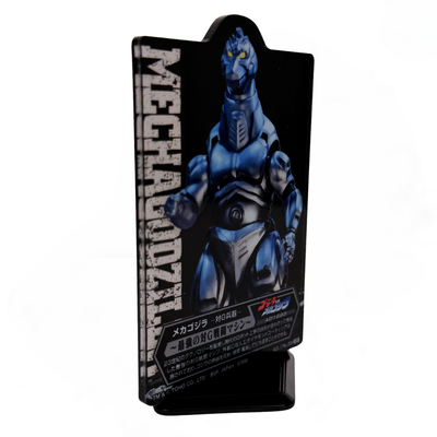 Tarjeta Acrílica con base Mechagodzilla (1993) Ichiban Kuji F Prize — Edición Japonesa