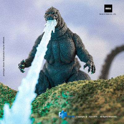 Figura Hiya Toys Godzilla vs King Ghidorah Heat Ray Godzilla Hokkaido Versión 1991 Escala 1/10