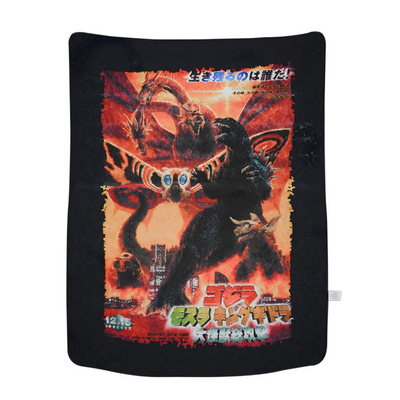 Frazada Godzilla Póster (2001) Godzilla, Mothra and King Ghidorah: Giant Monsters All-Out Attack