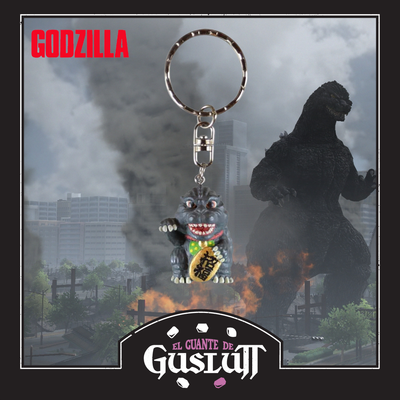 Llavero Godzilla Chibi Edición Japonesa