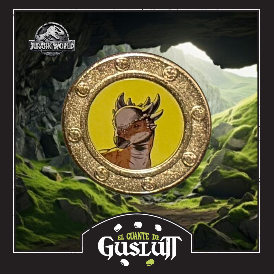 Moneda Conmemorativa Jurassic World Versión Stygimoloch Edición Limitada