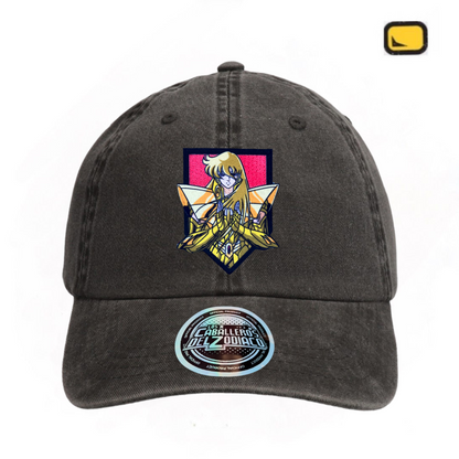 Gorra Saint Seiya “Virgo Shaka” Gris Vintage