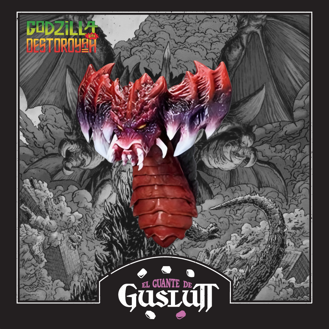 Head Magnet Godzilla (Destoroyah Second Form 1995) Ichiban Kuji E Prize — Edición Japonesa 70 Aniversario