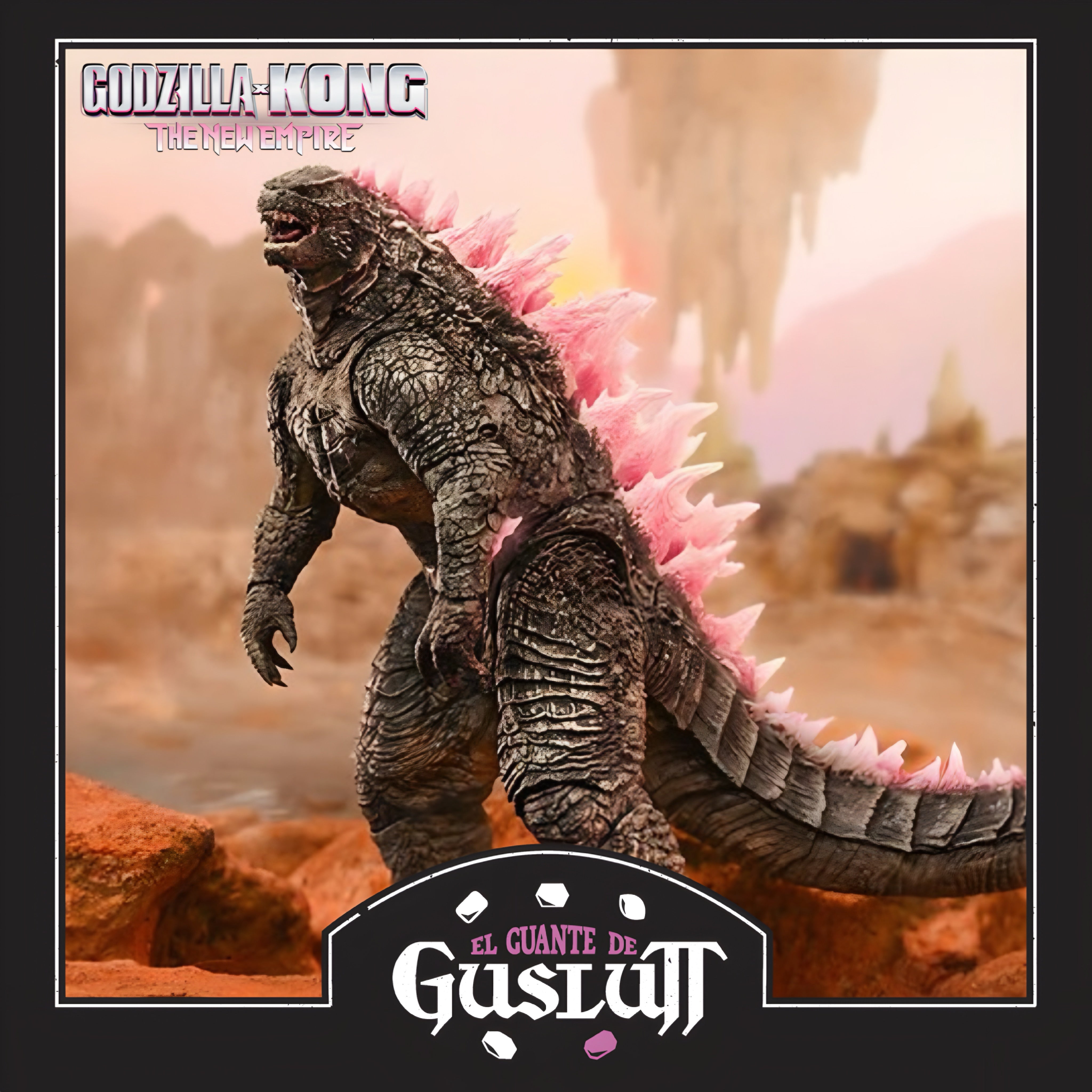 Figura Hiya Toys Godzilla X Kong The New Empire Evolved Godzilla Versión 2024 Escala 1/10