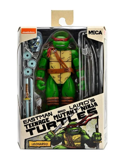 Figura Figura NECA Teenage Mutant Ninja Turtles Leonardo Edición Mirage Comics