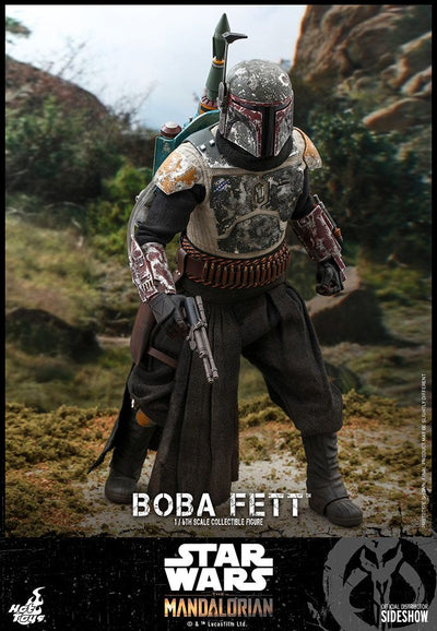 Figura Hot Toys Star Wars The Mandalorian Boba Fett Escala 1/6