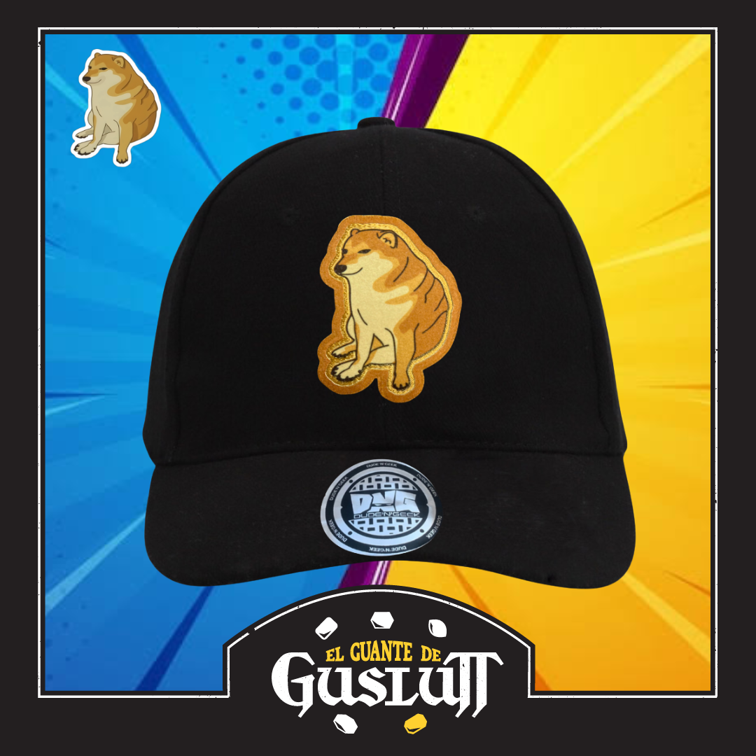 Gorra Cheems Negra