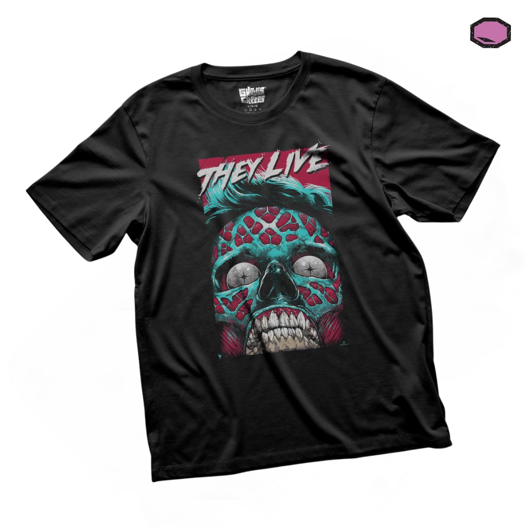 Playera They Live Negra