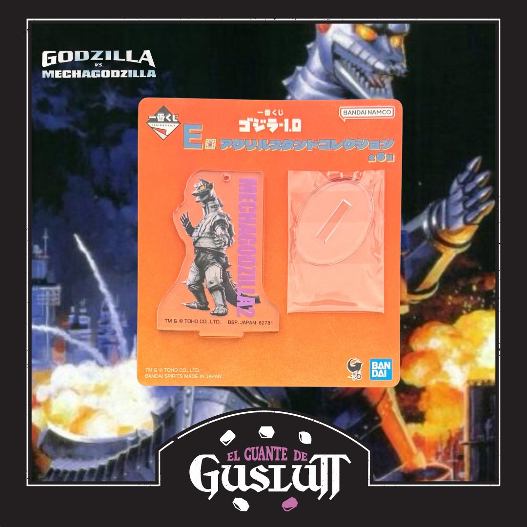 Stand de Acrílico con base MechaGodzilla (1974) Ichiban Kuji E Prize — Edición Japonesa