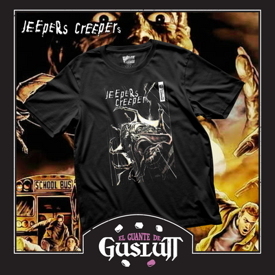 Playera Jeepers Creepers Portada Cómic #3 Negra